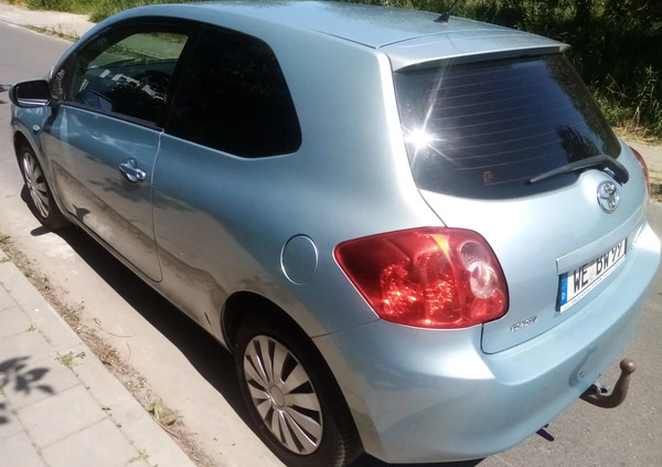 Toyota Auris cena 19500 przebieg: 184000, rok produkcji 2007 z Łódź małe 277